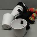 Soulchen 6 Set Swing Away Party Game Fun Catch Ball in Cup Twerk Ball Game Fun Games for Adults Party Graduations Funny Bachelor Night Wedding Birthday Christmas Family Games (White)