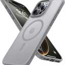 TORRAS Magnetic Shockproof for iPhone 16 Pro Max Case, Fit for MagSafe Grey
