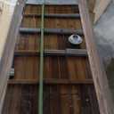 Arched Full Length Mirror with Solid Wood Frame, 71x32 Farmhouse Wall Mounted Floor Mirror with Stand, Vertical Hanging, Leaning Standing for Bedroom, Living Room, Brown