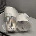 OYEARS 19'' Small Boho Table Lamps for Bedroom Set of 2, Farmhouse Rattan Bedroom Lamps for Living Room Rustic Home Decor, Nightstand Bedside Lamps for Sofa Table Entry Way, Suitable for Small Places