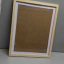 Mxtallup 15x19 Diamond Painting Frames Wood , Photo Frame Natural Solid Wood Color