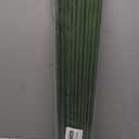 Garden Stakes 24 Inch, 2ft Metal Plant Stakes 30 Pack for Gardening and Farm, Plastic Coated Plant Support for Tomato, Cucumber, Bean, Flower, Potted More Climbing Plants