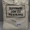 Epakh Canvas Tote Bag with Zipper - Bulk Reusable Large Blank Cotton Grocery Shopping Tote for Women Men DIY Crafting (19.7 x 3.9 x 15.8 Inch, Beige)