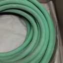 Pressure Washer Hose 50FT 3/8" for Cold and Hot Water 212F, with Swivel Quick Connect, 4500PSI Kink Resistant Grade Steel Wire Braided, Power Washer Hose With 2pcs M22-14mm Adapter (Green)