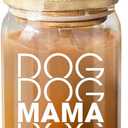 NewEleven Gifts For Dog Lovers, Dogs Owners, Dog Moms, Fur Mama - Dog Mom Gifts For Women - Cute Funny Gift For Women, Best Friend, Girlfriend - 16 Oz Coffee Glass