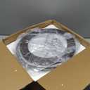 Emliviar Industrial Ceiling Light, Vintage 2-Light Flush Mount Ceiling Light Fixture, Oil Rubbed Bronze Finish, YE19108-F2 ORB (Without Glass)