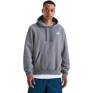 THE NORTH FACE Men's Evolution Simple Dome Hoodie (Standard & Big Size) | Hood With Adjustable Drawcord, Kangaroo Pocket (4X Big, Tnf Mid Grey Heather)
