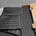 Rongtaod Floor Mats Compatible with 2020-2025 Hyundai Palisade Floor Liner Trunk Mat Cargo Mat Cargo Liner Back Seat Cover Protector 2024 Palisade Accessories (Trunk Mat with Backrest Mat+Floor Mats)