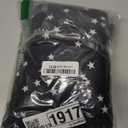 Ekouaer Women's Pajamas Long Sleeve Sleepwear Casual Button Down Loungewear Soft Pjs Set S-XXL (Medium, Black With Stars)