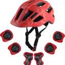 Kids Bike Helmet for Ages 1-8 Years, Adjustable Toddler Boys and Girls Helmets, Lightweight Child Infant Bicycle Cycling Scooter Sports Helmet 48-54cm