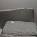 Adjustable Leg Elevation Pillows for Swelling After Surgery, Cooling Memory Foam Leg Wedge Pillow for Blood Circulation, Wedge Pillow for Sleeping, Sciatica Back Knee Hip Ankles Pain Relief