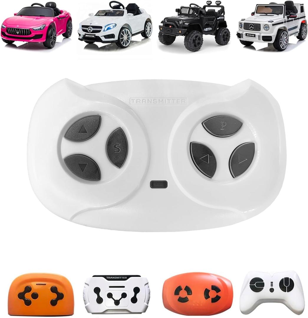 JR1602FCC 2.4Ghz Bluetooth Remote Control for Power Wheels,Remote Transmitter Control Box Kit for Kids Ride On Toys Car Turck SUV ATV Replacement Parts