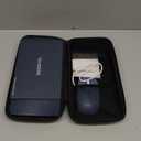 Foldable Keyboard and Mouse, Samsers Folding Bluetooth Keyboard Combo, 2.4G + BT5.0 x 2, Full Size Portable Travel Keyboard & Rechargeable Wireless Mouse for Windows Android iOS Mac OS, Midnight Blue