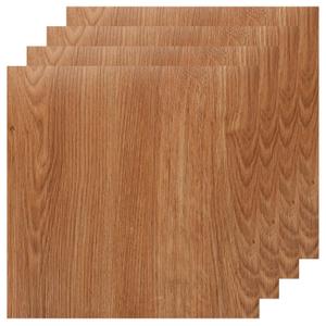 40 Sheet Vinyl Flooring 12x12 Inch Peel and Stick Floor Tile Waterproof Wood Grain Flooring Tile Clearance Self Adhesive Vinyl Floor Tiles Sticky Laminate Flooring Stick on Kitchen Basement RV