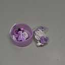 15PCS Cup Accessories Set for Stanley Cup 30oz 40oz Tumbler with Handle, Including Silicone Straw Cover and Boot, Handle Charm,Stanley Charms, Initials Sticker,Spill Proof Stopper (S, Purple)