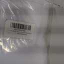 White Tulle Backdrop Curtain Decoration Chiffon Sheer Drapes for Backdrop Fabric for Wedding 5x10FT, 4 Panels