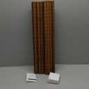 LazBlinds Cordless Bamboo Roman Shades, Privacy Blinds for Interior Windows, Room Darkening Roll Up Bamboo Blinds for Home & Patio, 22.5" W x 48" H, Highfield Teak