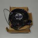 Coolerguys 7" (172mm x 152mm x 51mm) 12v Waterproof Fan with Power Supply