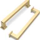FILTA 5 Inch(128mm) Hole Centers Gold Cabinet Pulls(Set of 10),Gold Cabinet Pulls Zinc Alloy Kitchen Cabinet Handles Cabinet Hardware for Cabinets Cupboard Drawer