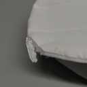 Lumbar Support Pillow for Sleeping, Lower Back Sciatic Nerve Pain Relief, Soft Silk Cotton Lumber Pillow for Bed, Adjustable Wrap Around Lumbar Cushion for Side, Back & Stomach Sleepers