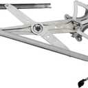 Garage-Pro Power Window Regulator with Motor 2-Pins Replacement for Lexus IS300 2001-2005 Front, Passenger Side Replaces# 6980153010-PFM