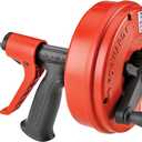 rigid power spin and drain cleaner with auto feed technology