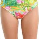 La Blanca Women's Banded Hipster Bikini Swimsuit Bottom (8, Multi//Calypso Bloom)