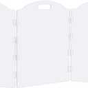 Freestanding Pet Gate Collection,Non-Metal Gates for Pets,Feoyoho Foldable Clear Acrylic Pet Dogs Cats Gate for Doorways Stairs House Folding Indoor Barrier Fence,3 Panels