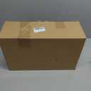 Blue & Brown Ceramic Decorative Vase Set of 3, Tuscan Rustic Pottery Vase, Farmhouse Table Pampas Grass Vases for Coffee Table Mantel Entryway Wedding Centerpiece, Vintage Floral Vases Tall 9.5in