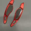 Jaronx Compatible With BMW Paddle Shifter Extension 3'G20/5'G30/6' G31/7' G11/8' G14/X3 G01/X4 G02/X5 G05/X6 G06/X7 G07/Z4 G29(G Series),Metal Steering Wheel Paddle Shifters for BMW (Red)