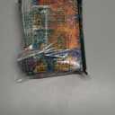 Soft Washable Abstract 2x3 Rugs - Living Room Bedroom Large Area Rug Indoor Farmhouse Stain Resistant Carpet Non-Slip Machine Washable Distressed Soft Room Decor 2x3 Colorful/Multi