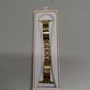 Missair Compatible with Apple Watch Band, Stainless Steel Metal Strap Women Dressy Bracelet Wristband for iWatch Size: 44/45/46/49/42mm, Series 3, Cartier Gold