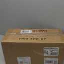 RAINLIGHTING 2 Pack 2 Light Oval Blue Glass Bathroom Wall Sconce Modern Concise Style Wall Light Fixture,Black Finish for Bedroom Hallway Bedside