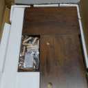 TEAMIX 14.2 inch Monitor Stand Riser, Wood Monitor Riser with Storage for Desk Small Monitor Stand TV/Screen/PC/Laptop Riser Computer Stand Desktop Shelf