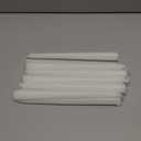 12 Pack White Taper Candles 10 inch - Taper Candles Dripless, Smokeless, Unscented - 8 Hours Long Burning - Hand Poured Tall Candlesticks - Perfect for Home Decor, Weddings, and Special Occasions