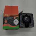 hygger Quiet Mini Air Pump for Aquarium 1.5 Watt Oxygen Fish Air Pump for 1-15 Gallon Fish Tank with Air Stone Air Tubing Clip Black
