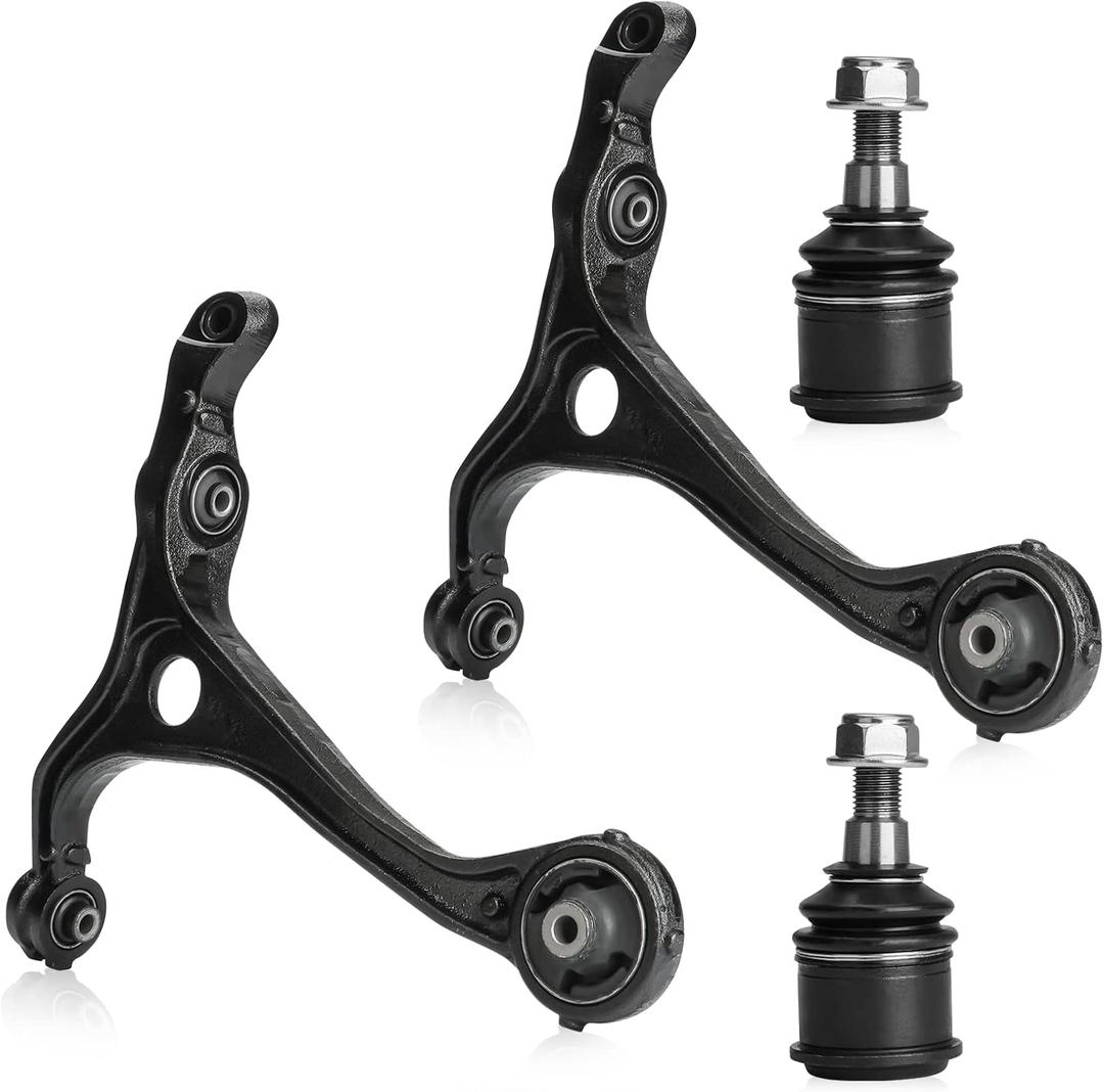 Front Lower Driver Passenger Side Control Arms Fit for Acura TL 2004 2005 2006, with Ball Joints Suspension Kit - 4 pcs