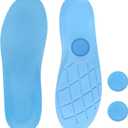 Endoto Insoles for Airtag for Kids Toddler and Adults, Shoe Inserts Soles for Air Tag Holder (US Patent: USD1082268) (Color: Blue,Size: 170mm)