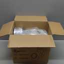 Bathroom Exhaust Fan with Light,9.8 in Panel,3000K/4500K/6000K 12W 7.5In Square LED,117 CFM,0.7 Sones 4 Inches Duct 110V,Quiet Ventilation Exhaust Fan for Shower/Home/Office(3-Colour LED)