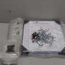 Peg Board Kit, Includes Pegboard and Accessories, with Hooks and Bins, Peg Board Wall Organizer for Office, Ornaments Display, Crafts Organization (66, White)