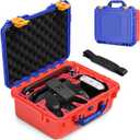 FPVtosky Hard Carrying Case for Nintendo Switch 2, Hard Shell Travel Protective Case for Switch 2 grip, 2 Pro Controllers, 22 Game Cards and Other Switch 2 accessories (Colour)