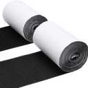 4.4 Inches x 7 Feet Strong Sticky Back Heavy Duty Hook and Loop Tape with Adhesive, Non-Slip Couch Cushion Grip Accessories, Double Sided Strip Roll to Prevent Sliding, Black