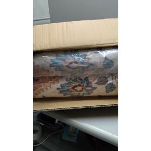 Washable Area Rug 8x10 Feet Floral Non Slip Living Room Kitchen Rugs Indoor Entryway Rug Floor Carpet for Dining Living Room Bedroom