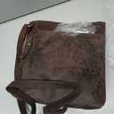 Leather Crossbody Bags for Women - Ladies Sling Handbags - Medium Cross body Purses Handbags - Purses For Women (Dark Brown)