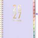 Jul 2026 - Dec 2027 Planner, Forvencer 18 Month Academic Planner 2026-2027, 8.5" x 11", Calendar Planner Weekly and Monthly, Daily Agenda Book, College School Supplies for Student Teacher, A4, Purple
