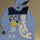 Bluey Bingo Fleece Half Zip Hoodie Toddler to Big Kid