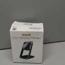 3 in 1 Charging Station for iPhone, for Magsafe Wireless Charger with Cooling Fan for iPhone 17 16 15 14 13 12 Series & Apple Watch Charger, Wireless Charging Station for AirPods 4/3/Pro (White)