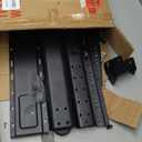 AOKCOS Swivel TV Floor Stand for 32-65 Inches TVs, 8 Level Height Adjustable Corner Small TV Stand Mount for Living Room/Bedroom, Holds up to 88 lbs,MAX VESA 400x400mm,Black