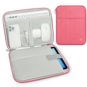 Dadanism 9-11" Tablet Sleeve Padded Carrying Case for iPad (A16) 11th Gen 11", iPad 10th Gen 10.9", iPad Air M4/Pro M5 11", iPad Air 5/4, iPad 9/8/7th Gen, Galaxy Tab A11+ Plus 11", Watermelon Pink