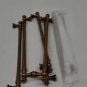 Amerdeco 6 Pack Antique Brass Cabinet Pulls 9 Inch(228mm) Hole Center Cabinet Hardware Kitchen Cabinet Handles for Bathroom Drawer Pulls Dresser Pulls ZH0014